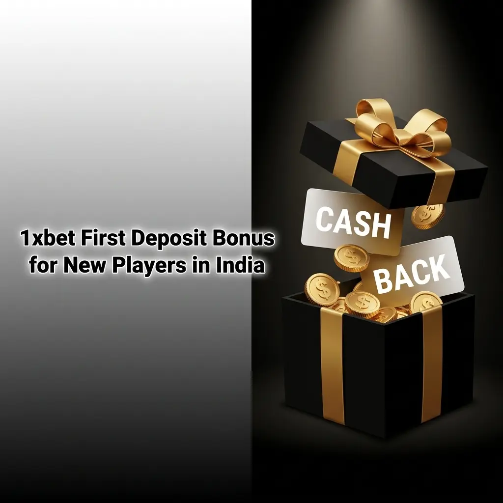 1xbet first deposit bonus for new players in India offering 100% match up to ₹20,000 for sports betting