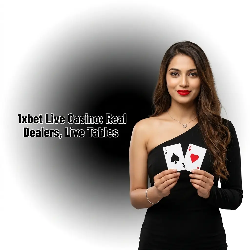 1xbet Live Casino with professional dealers streaming HD roulette, blackjack, baccarat, Andar Bahar and Teen Patti tables