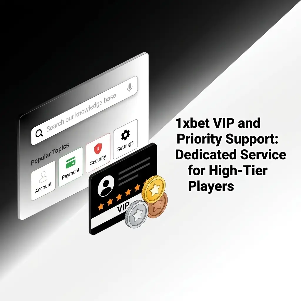 1xbet VIP support programme offering priority service, dedicated account managers, and faster response times for high-tier players