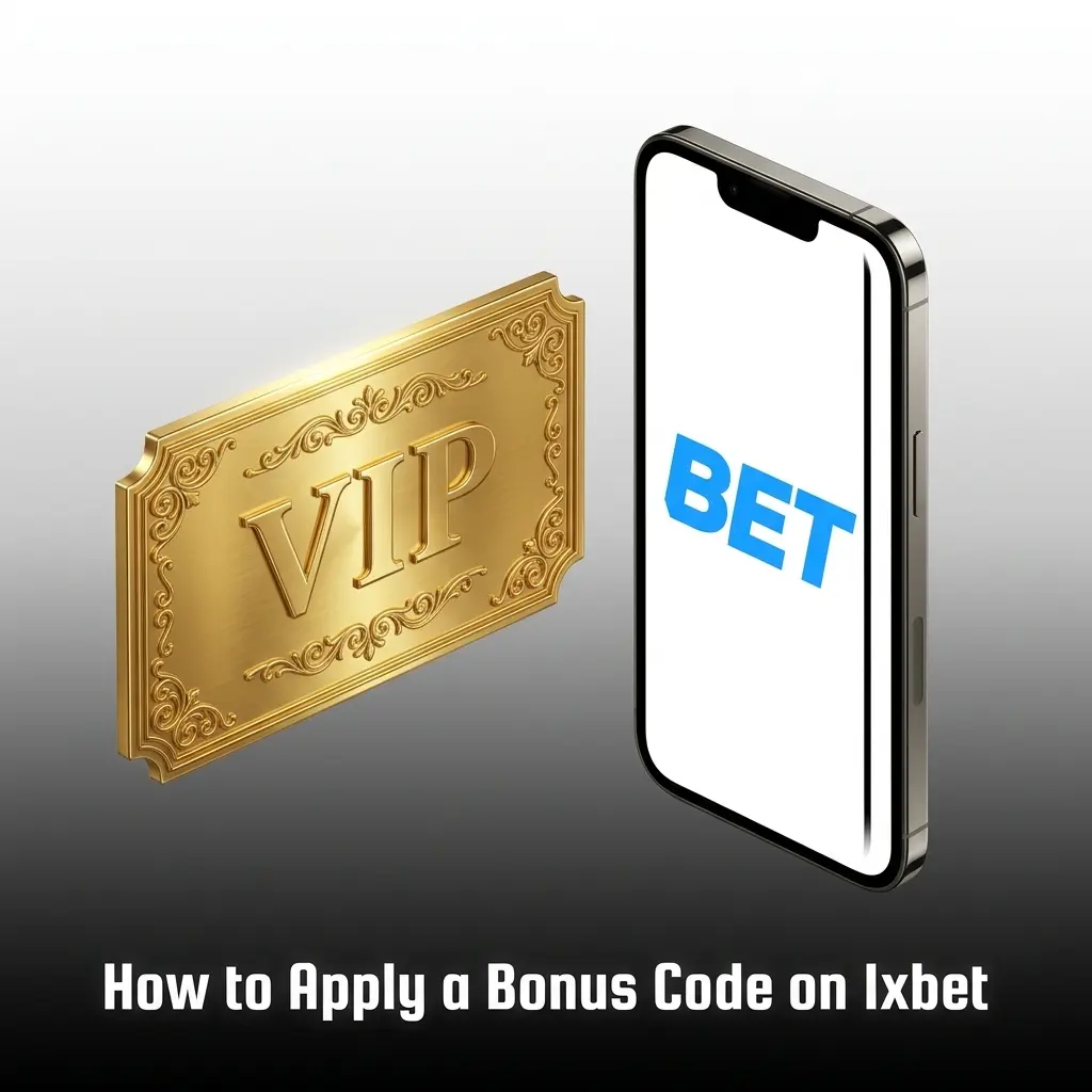 Step-by-step guide showing how to apply a 1xbet bonus promo code during registration to activate offers
