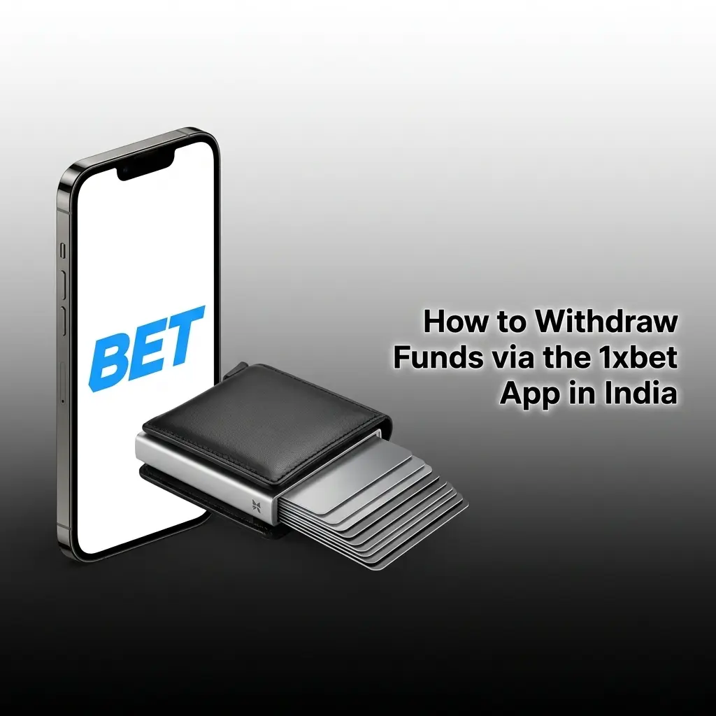 1xbet app withdrawal process in India showing UPI, Paytm, PhonePe, GPay, and Net Banking payout options