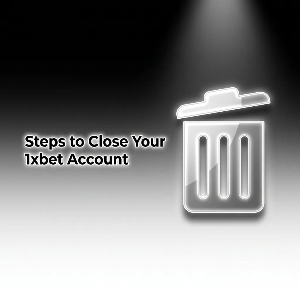 Steps to close a 1xbet account by contacting support via live chat or email for permanent deactivation